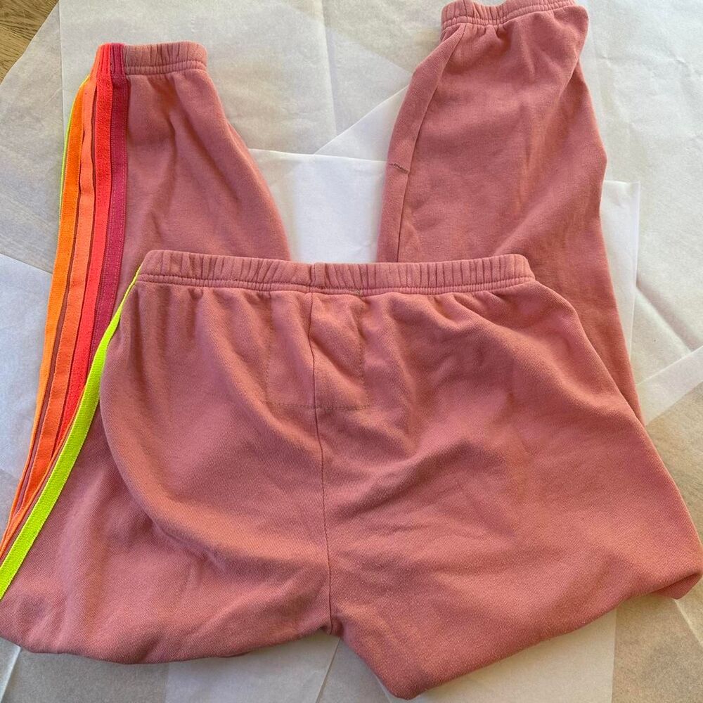 Aviator-nation Women's Pink Joggers-tracksuits - Picture 3 of 5